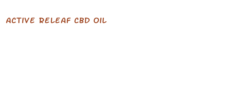 active releaf cbd oil