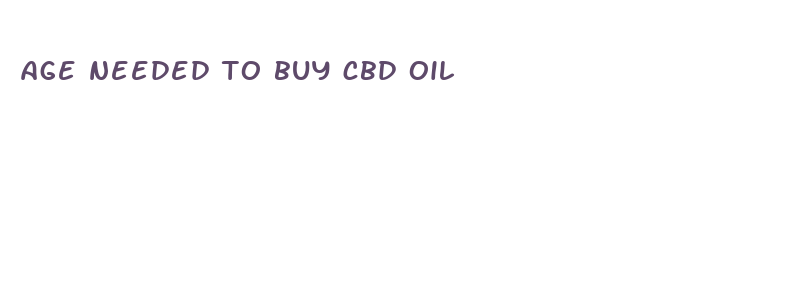 age needed to buy cbd oil