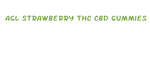 agl strawberry thc cbd gummies