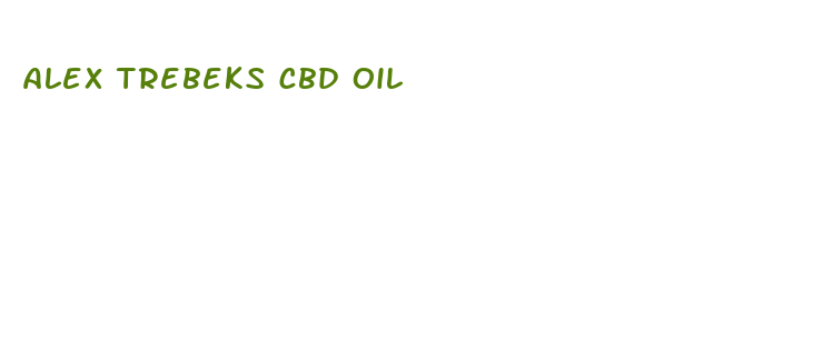 alex trebeks cbd oil