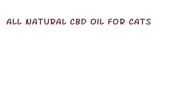 all natural cbd oil for cats