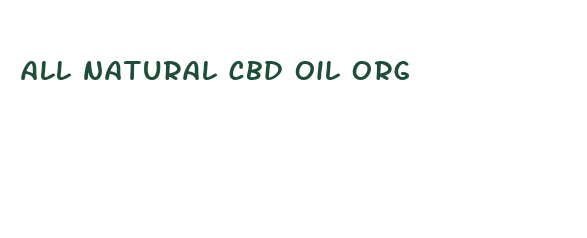 all natural cbd oil org