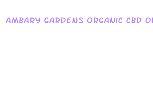 ambary gardens organic cbd oil