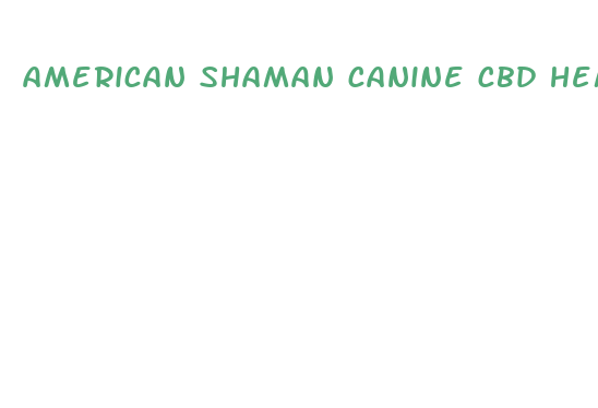 american shaman canine cbd hemp oil tincture