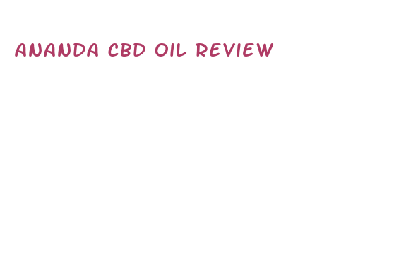 ananda cbd oil review