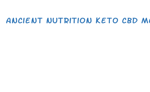 ancient nutrition keto cbd mct oil