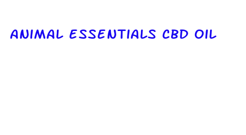 animal essentials cbd oil