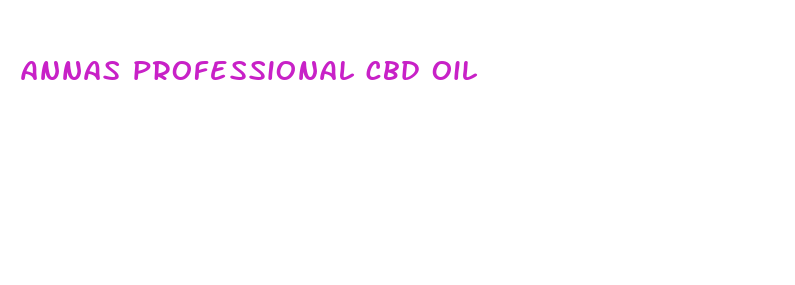 annas professional cbd oil