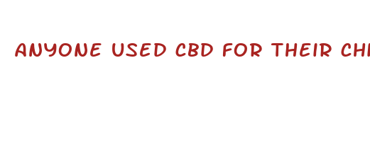 anyone used cbd for their child