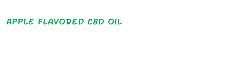 apple flavored cbd oil