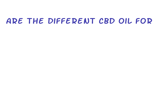 are the different cbd oil for vaping