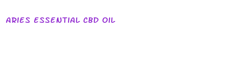 aries essential cbd oil