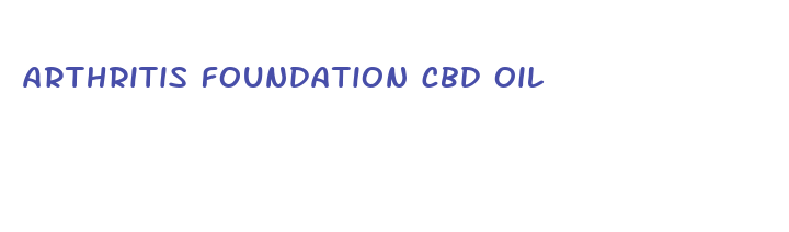 arthritis foundation cbd oil