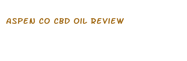 aspen co cbd oil review