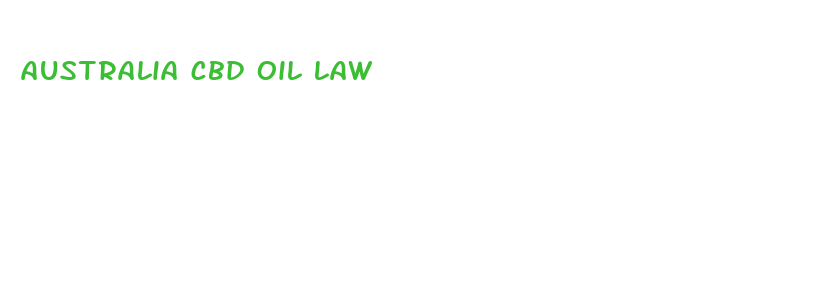 australia cbd oil law