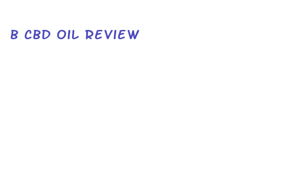 b cbd oil review