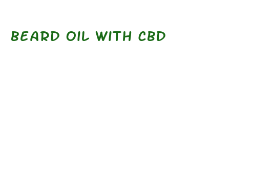 beard oil with cbd