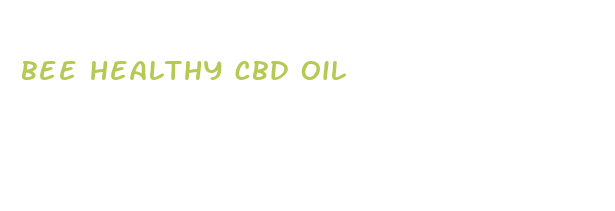 bee healthy cbd oil