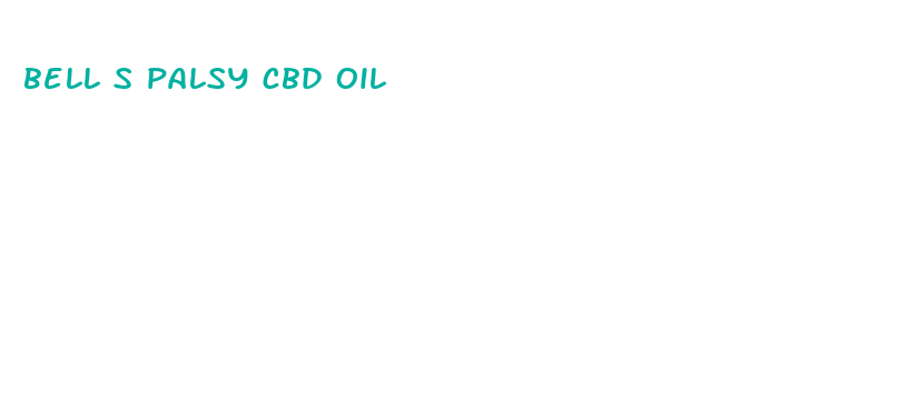 bell s palsy cbd oil