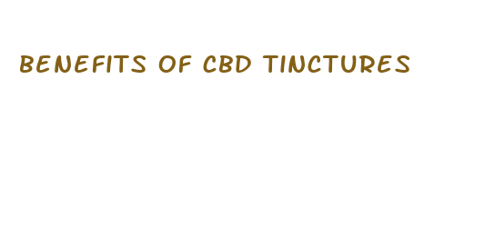 benefits of cbd tinctures