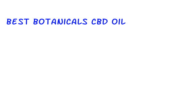 best botanicals cbd oil