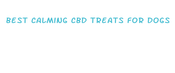 best calming cbd treats for dogs