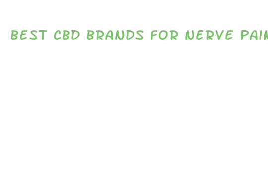 best cbd brands for nerve pain