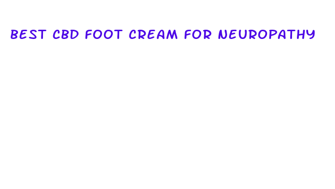 best cbd foot cream for neuropathy