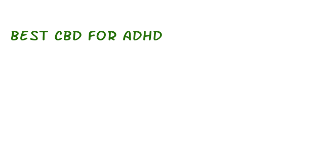 best cbd for adhd