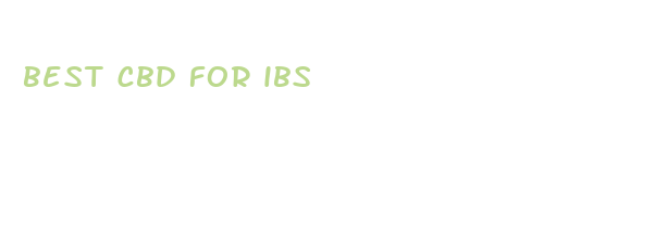 best cbd for ibs