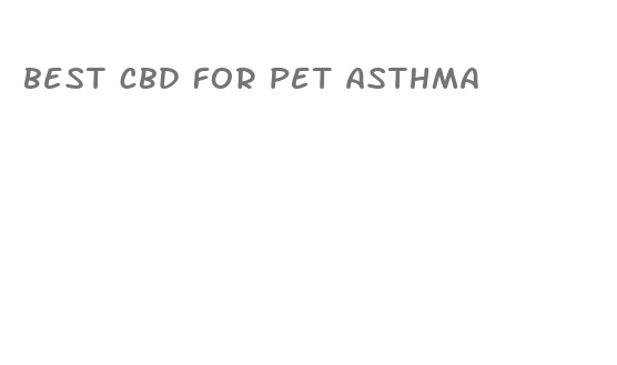 best cbd for pet asthma