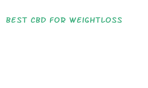 best cbd for weightloss