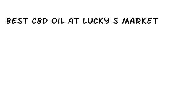 best cbd oil at lucky s market