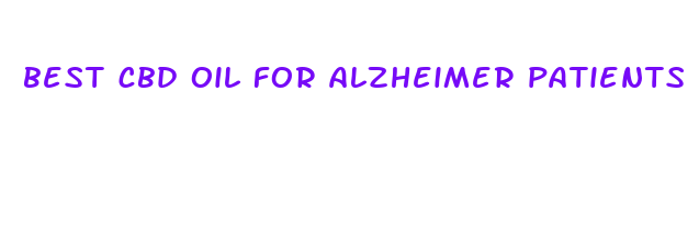 best cbd oil for alzheimer patients uk