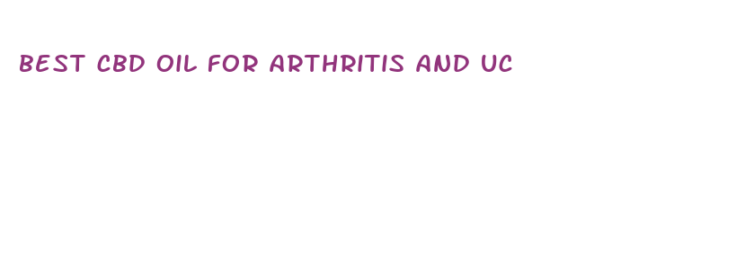 best cbd oil for arthritis and uc