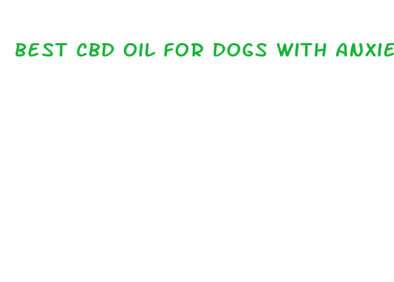 best cbd oil for dogs with anxiety reddit