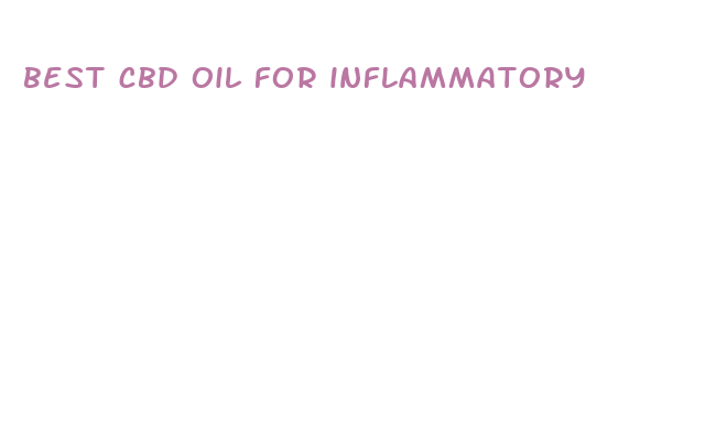 best cbd oil for inflammatory