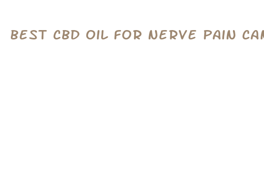 best cbd oil for nerve pain canada