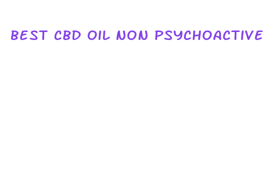 best cbd oil non psychoactive