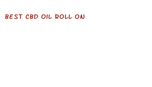 best cbd oil roll on