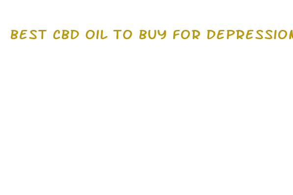 best cbd oil to buy for depression and sleep