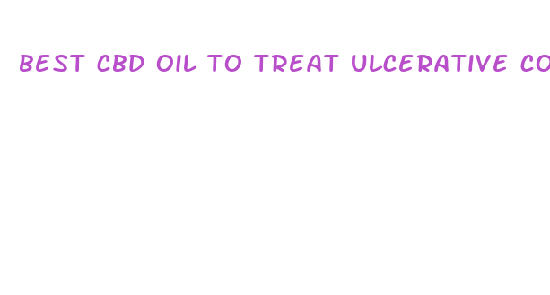 best cbd oil to treat ulcerative colitis