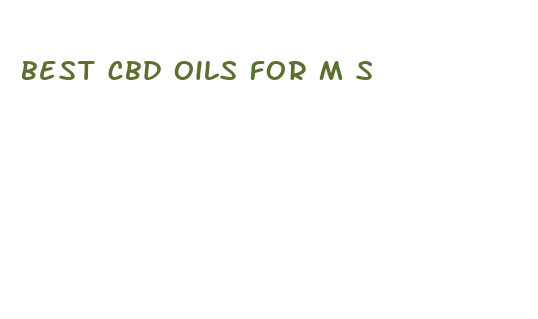 best cbd oils for m s