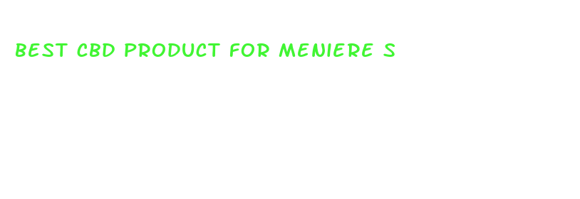 best cbd product for meniere s