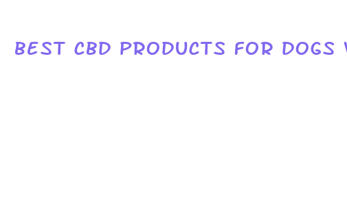 best cbd products for dogs with cancer