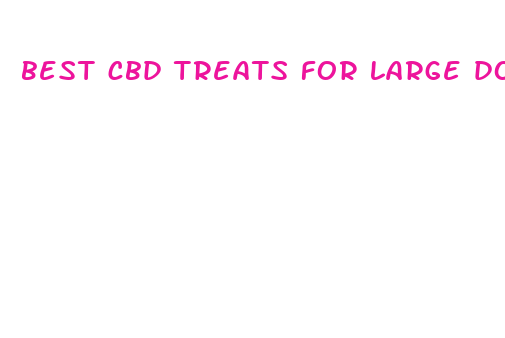 best cbd treats for large dogs