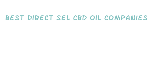 best direct sel cbd oil companies