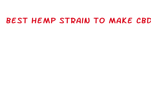 best hemp strain to make cbd oil