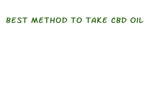 best method to take cbd oil