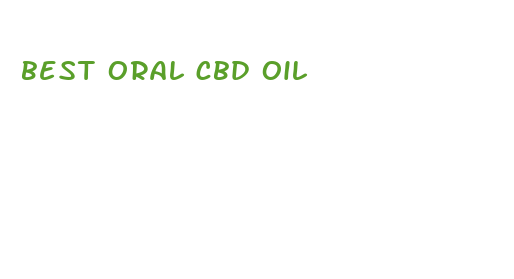 best oral cbd oil